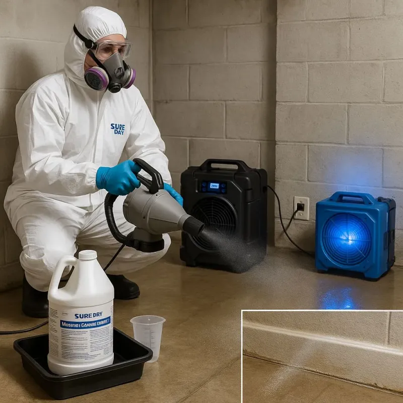 Sanitization and Odor Removal process in Fairfield, NJ