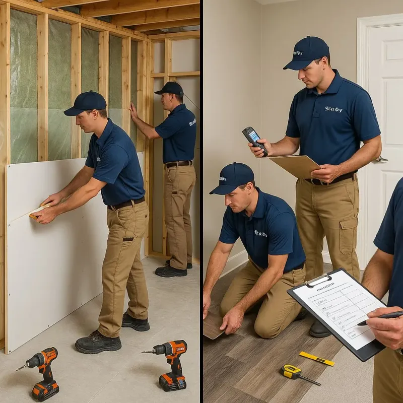 Repairs and Reconstruction process in Fairfield, NJ